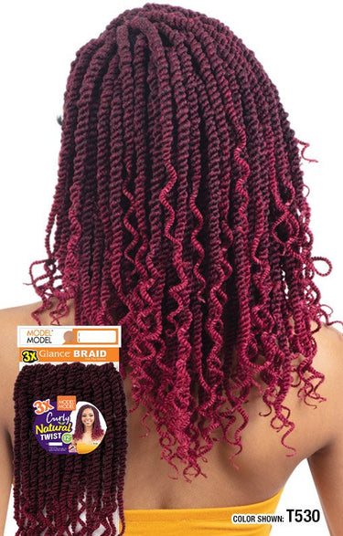 MODEL MODEL 3X Curly Natural Twist 20